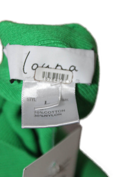 Louna Womens Green Tie Back Tank Green Size 10 15764767