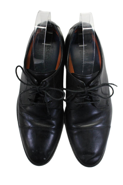 Cole Haan Men's Round Toe Leather Lace Up Oxford Shoes Black Size 7