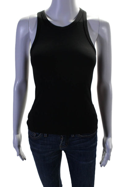 Lululemon Womens Sleeveless Casual Athletic Round Beck Tank Top Black Size M