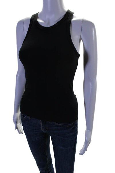 Lululemon Womens Sleeveless Casual Athletic Round Beck Tank Top Black Size M