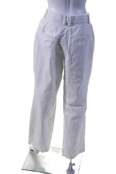 Staud Womens Luisa Pants White Size 6 16084360