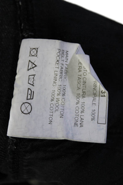 Golden Goose Deluxe Brand Womens Relaxed Straight Leg Jeans Faded Black Size 31