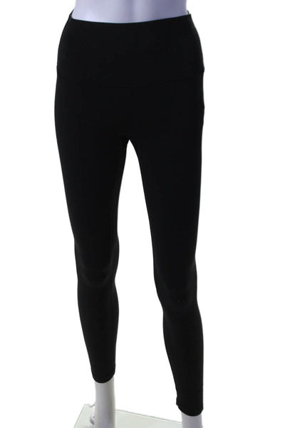 Lululemon Womens High Waisted Solid Activewear Leggings Black Size 6