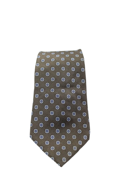 Christian Dior Men's Classic Spotted Dot Silk Neck Tie One Size