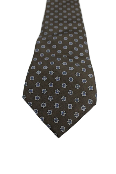 Christian Dior Men's Classic Spotted Dot Silk Neck Tie One Size