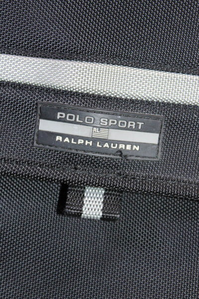 Ralph Lauren Polo Sport Unisex Zip Closure Pockets Backpack Black Size M