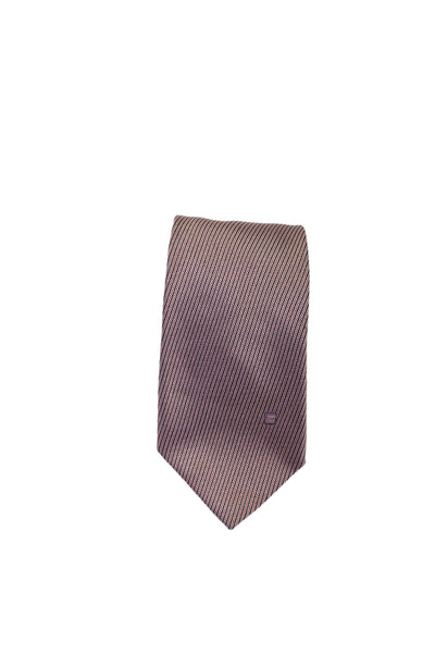 Gucci Mens Blush Pink Printed Silk Necktie