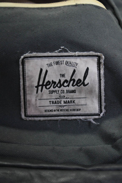 Herschel Supply Co. Mens Slip-on Zipped Backpack Gray Size M