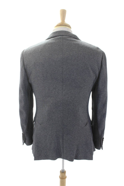 Bonobos Mens Cotton Long Sleeve Buttoned Coat Gray Size 40