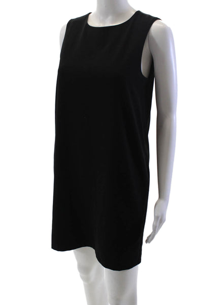 Blaque Label Womens Sleeveless Zipped Round Neck Dress Black Size S