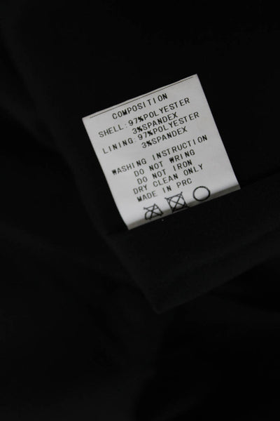 Blaque Label Womens Sleeveless Zipped Round Neck Dress Black Size S