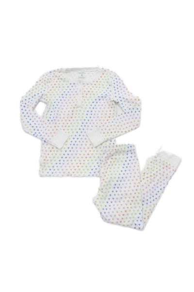 Roller Rabbit Girls Cotton Multicolored Shirt and Pants Sleep Set Size 8