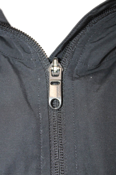 Lululemon Mens Full Zipper High Neck Jacket Black Size Extra Extra Large