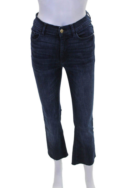 DL1961 Womens Dark Wash High Rise Bridget Bootcut Leg Jeans Blue Size 25