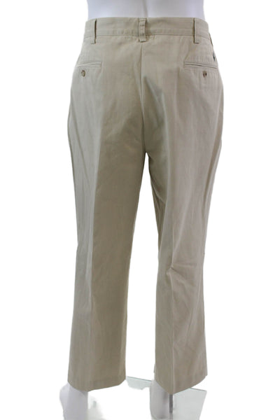 Polo Ralph Lauren Mens Cotton 4 Pocket Tapered Pants Trousers Beige Size 40X32