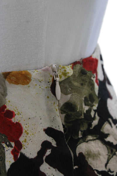 Deborah James Womens Pena Alice Long Slip-on Skirt Multicolor Size S