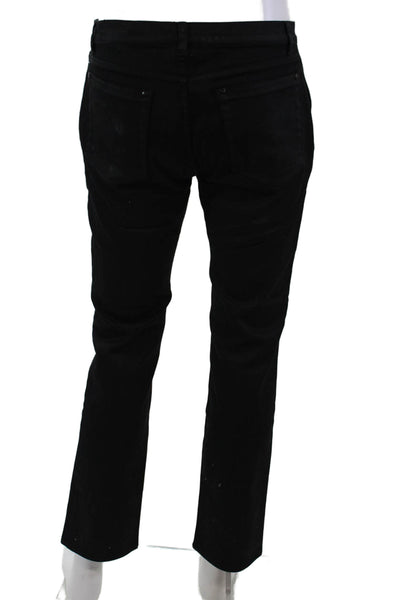 John Varvatos Mens Cotton Five Pocket Button Closure Skinny Janes Black Size 32R