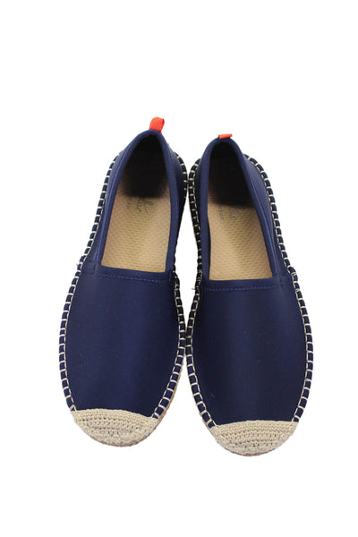 Sea Star Womens Beachcomber Neoprene Slip On Espadrille Sandals Navy Size 9