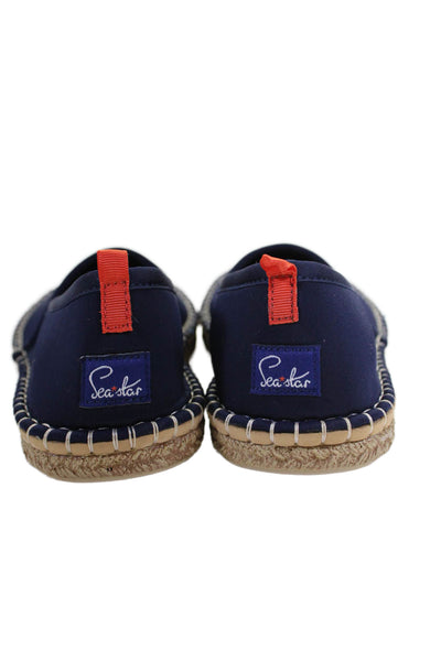 Sea Star Womens Beachcomber Neoprene Slip On Espadrille Sandals Navy Size 9