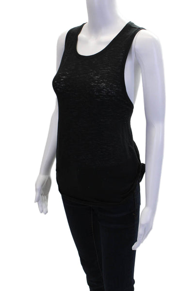 Lululemon Womens Scoop Neck Lightweight Knit Tank Top Black Size 4