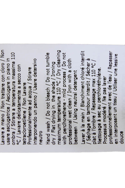 Marella Womens Long Sleeve Scoop Neck Ribbed Sweater White Wool Size Medium