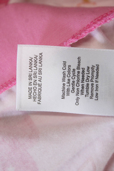 Bed Head Womens Long Sleeve Scoop Neck Howdy Western Pajama Top Pink Size XS