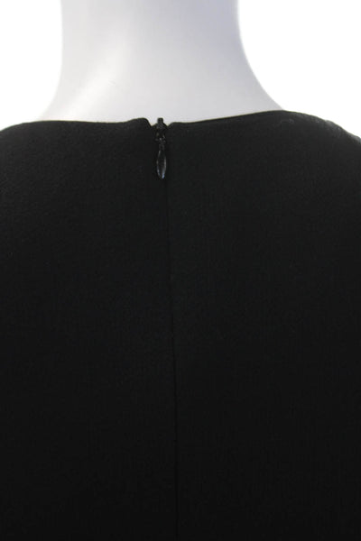 Gio Guerreri Womens Sleeveless Scoop Neck Lined A-line Short Dress Black Size S