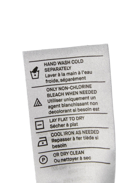 Vince Womens Cotton Elastic Waistband Stripped Mini Shorts Black Size XS