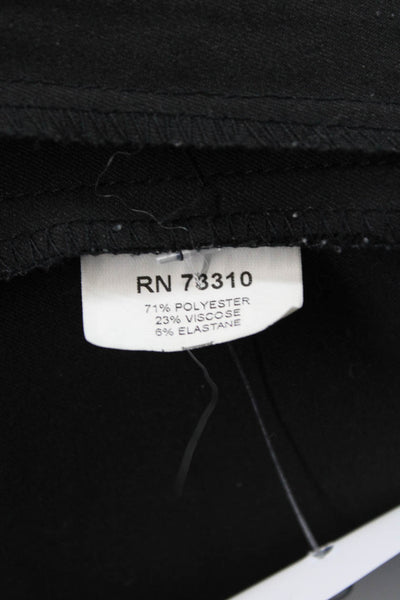 Ivan Grundahl Womens Full Zipper Long Sleeves Peplum Jacket Black Size EUR 38