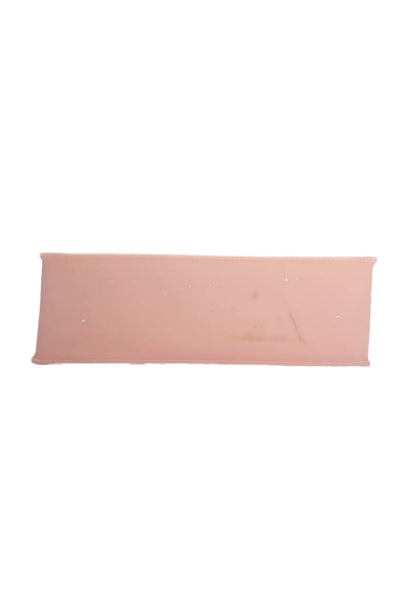 Eddie Borgo x Neiman Marcus Womens Textured Rubber Tote Bag Pink Size M