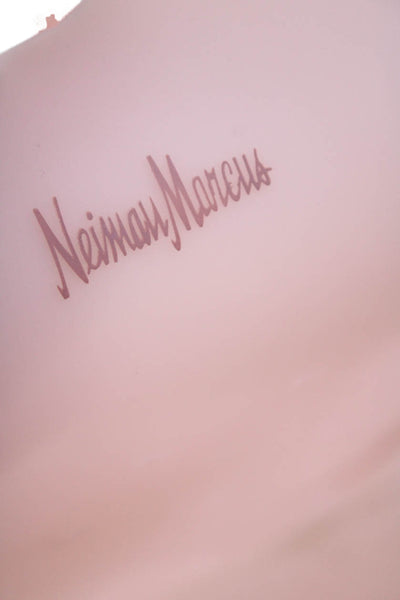 Eddie Borgo x Neiman Marcus Womens Textured Rubber Tote Bag Pink Size M
