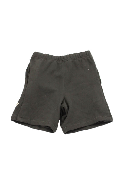 Essentials Childrens Boys Drawstring Waist Sweat Shorts Dark Gray Cotton Size 12