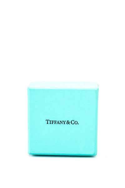 Tiffany & Co Womens Platinum 1.17CT Diamond Solitaire Ring Size 5.75