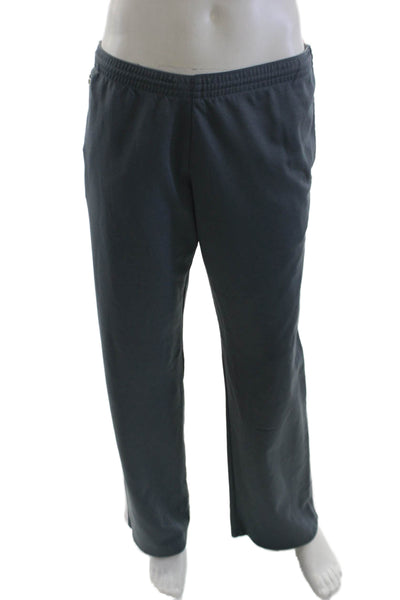 Lacoste Sport Mens Drawstring Waist Straight Leg Track Pants Blue White Size 7
