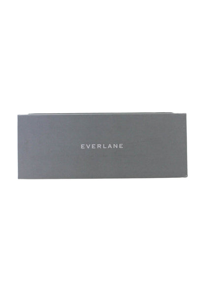 Everlane Womens Italian Leather Slip On Ballet Flats Shoes Tan Size 7.5