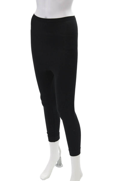 Wolford Womens High Waisted Seamless Shapewear Leggings Black Size S