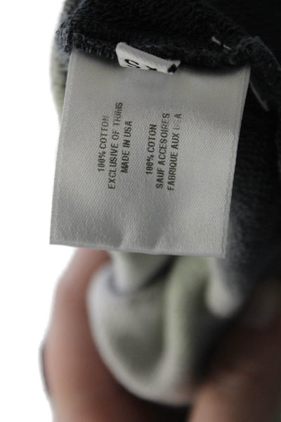 Proenza Schouler Womens Tie-Dye Long Sleeve Crew Neck Sweatshirt Gray Size XS