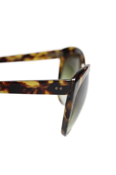 Jacquard Women's Oversized Lens Animal Print Frame Sunglasses
