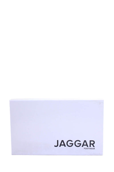 Jaggar Womens Jeweled Pull-On Pointed Toe Slingback Heel Scarlet Red Size 10