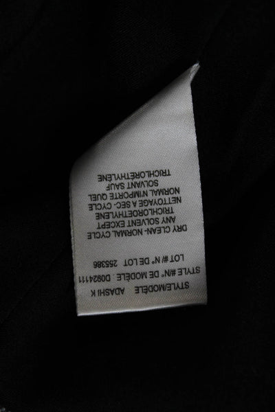 Theory Womens Cotton Blend Full Zip Long Sleeve Motorcycle Jacket Gray Size P