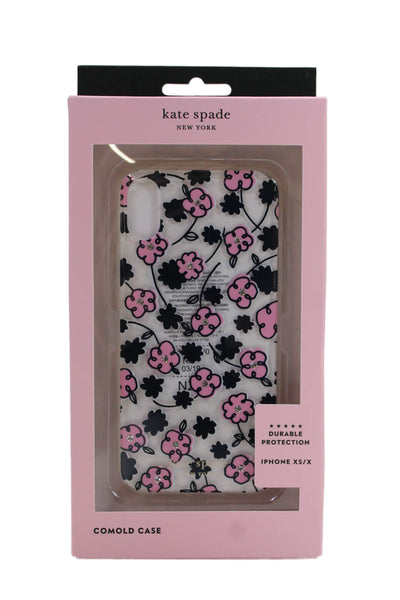 Kate Spade Beyond Yoga Womens Floral Print iPhone XS/X Case Pink