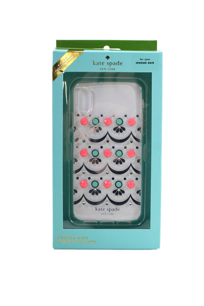 Kate Spade Beyond Yoga Womens Abstract Print iPhone XS/X Case Clear
