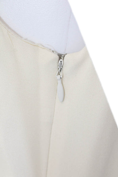 Michael Kors Women's Round Neck Sleeveless Color Block Mini Dress Black Size 8