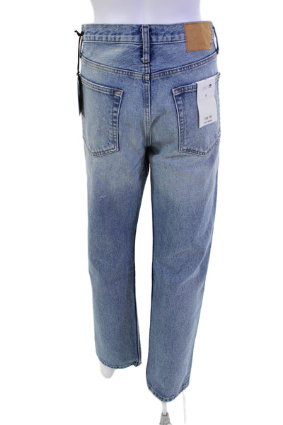 Joes Women's Button Fly Five Pocket Straight Leg Medium Wash Denim Pants Size 31