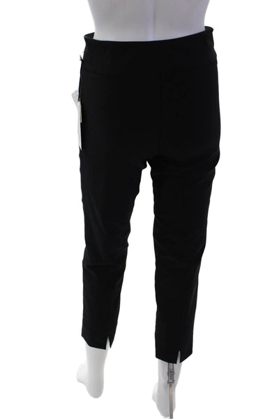 Estelle & Finn Womens Stretch Mid-Rise Dress Skinny Pants Solid Black Size 0