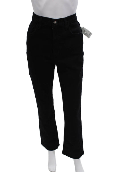 Favorite Daughter Womens Cotton Valentina High-Rise Bootcut Jeans Black Size 26