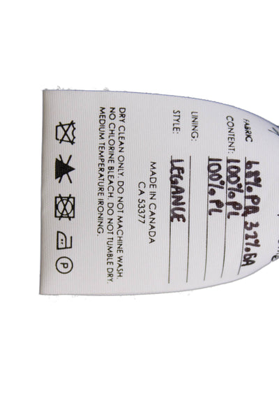 Greta Constantine Womens Strapless Asymmetrical Hem Dress Black Size S