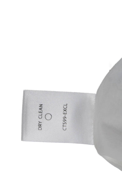 Intermix Women's Smocked Waist Ruffle Lined Tiered Mini Skirt Floral Size P