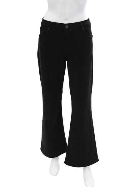 Citizens of Humanity Women's Five Pocket Straight Leg Pants Black Size 33