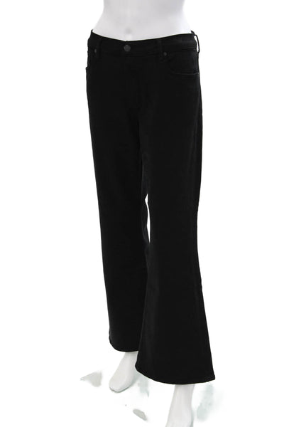 Citizens of Humanity Women's Five Pocket Straight Leg Pants Black Size 33